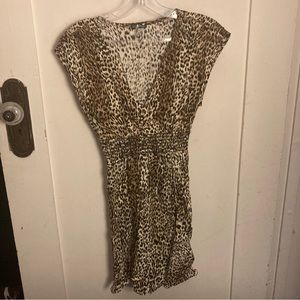 Cheetah Print Dress